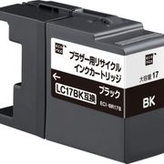 互換リサイクルインクカートリッジ ブラザー LC17BK ブラック(顔料) ECI-BR17B
