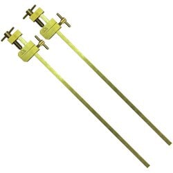 真鍮ハタ金 2本セット （パック入） 240mm