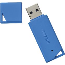 USBメモリー バリューモデル USB3.1(Gen1)/USB3.0対応 64GB ブルー RUF3-K64GB-BL
