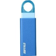 USBメモリー USB3.1(Gen1)/USB3.0対応 オートリターン機構搭載 16GB ブルー RUF3-KS16GA-BL