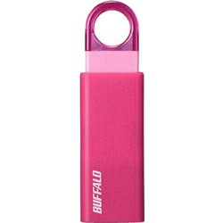 USBメモリー USB3.1(Gen1)/USB3.0対応 オートリターン機構搭載 16GB ピンク RUF3-KS16GA-PK