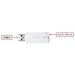 ヨドバシ.com - バッファロー BUFFALO どっちもUSBメモリー USB2.0用 16GB ホワイト RUF2-KR16GA-WH  通販【全品無料配達】