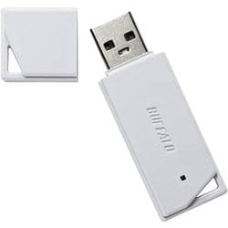 どっちもUSBメモリー USB2.0用 64GB ホワイト RUF2-KR64GA-WH