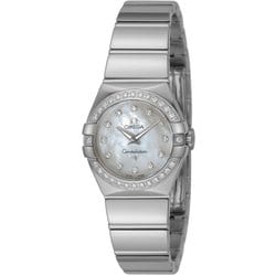 オメガ Constellation（コンステレーション） ホワイトパール 並行輸入品 5年保証 123.15.27.60.55.003