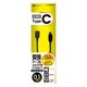 Type-C/microUSB対応 変換ケーブル USB2.0 3A 0.1m ブラック BCUSMC30010BK