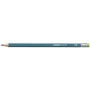 STABILO 160鉛筆 消しゴム 2B Pブルー 2160-2B
