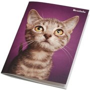 A5ノート B罫 動物 30シート Bestiola(ベスティオーラ) キャットPU BTL-23-19