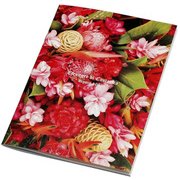 A5ノート 方眼 30シート FIORE(フィオーレ) コットンフラワー FIORE-23-73