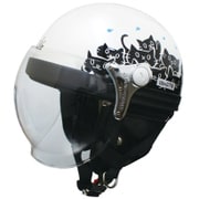 ジェットヘルメット CARINA HALF WH/CAT 57cm-58cm