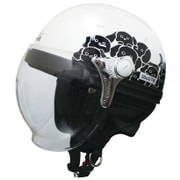 ハーフヘルメット CARINA HALF WH/DOG 57cm-58cm
