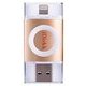 iDiskk フラッシュドライブ MFI認証 USB 3.0 64GB ゴールド