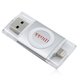 iDiskk フラッシュドライブ MFI認証 USB 3.0 64GB シルバー
