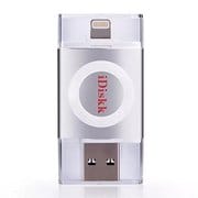 iDiskk フラッシュドライブ MFI認証 USB 3.0 32GB スペースグレー