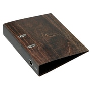 A4レバーファイル75 WOOD ブラウン WOOD-00-03