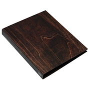 A4 2Hファイル WOOD ブラウン WOOD-02-03