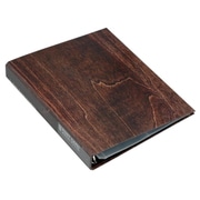 A4葉書ファイル WOOD ブラウン WOOD-20-03