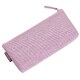 ペンケース 縫製 PLAID（プレイド） Lサイズ レッド PC1L-C3-03