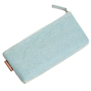 ペンケース 縫製 PLAID(プレイド) Lサイズ Lブルー PC1L-C3-06