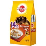 14歳から用 チキン＆緑黄色野菜ささみ入り 70g×3P [ドッグフード]