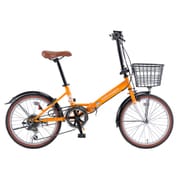 折りたたみ自転車 Beetle VW-206G ORANGE