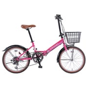 折りたたみ自転車 Beetle VW-206G PINK