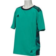 BVW99-AZ9726-J150 [ジュニア サッカー・フットサルウェア KIDS RENGI トレーニングジャージー 半袖1 150cm コアグリーン S17]