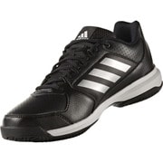 BA9083-255 [adizero attack テニスシューズ(オムニ・クレーコート用) メンズ 25.5cm コアブラック/シルバーメット/ランニングホワイト]