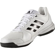 BA9084-260 [adizero attack テニスシューズ(オムニ・クレーコート用) メンズ 26.0cm ランニングホワイト/コアブラック/ランニングホワイト]