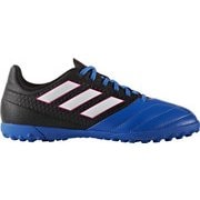BA9247-235 [エース 17.4 TF J BLUE BLAST ブルーブラスト ジュニア トレーニングシューズ 23.5cm コアブラック/ランニングホワイト/ブルー]