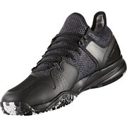 BB3409-235 [adizero ubersonic 2 OC テニス オムニクレーコート用シューズ 23.5cm コアブラック/ナイトメット F13/グラナイト]