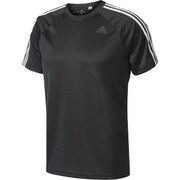 BVA80-BK0970-J/S [D2M トレーニング3ストライプスTシャツ トレーニングウェア メンズ J/Sサイズ ブラック]
