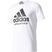 NEH24-BK3715-J/L [M ID ATHLETICS ロゴ 半袖Tシャツ メンズ トレーニングウェア J/Lサイズ ホワイト]