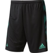 BVX02-BK3739-J/L [RENGI トレーニングショーツ メンズ サッカー・フットサルウェア J/Lサイズ ブラック/コアグリーン S17]