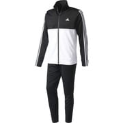 MMJ74-BK4091-J/L [M 3STRIPES トラックスーツ メンズ トレーニングウェア 上下セット J/Lサイズ ブラック/ホワイト/ホワイト]