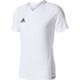 BRR66-BQ2801-J/O [TIRO17 トレーニングジャージー 半袖 メンズ サッカー・フットサルウェア J/Oサイズ ホワイト/ブラック]