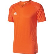 BRR66-BQ2809-J/L [TIRO17 トレーニングジャージー 半袖 メンズ サッカー・フットサルウェア J/Lサイズ エナジー S17/カレッジネイビー/ホワイト]