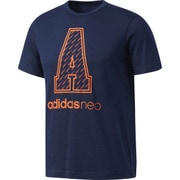DMK49-BQ6309-J/L [HM LIM モノグラムTシャツ M メンズ トレーニングウェア J/Lサイズ カレッジネイビー]
