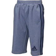 DJH87-BQ6410-J150 [Boys adidasDAYS' デニム風ジャージ ハーフパンツ ジュニア(ボーイズ) トレーニングウェア 150cm カレッジネイビー/カレッジネイビー]