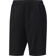 NCM86-BQ6744-J/L [W TEAM ライトジャージハーフパンツ レディース トレーニングウェア J/Lサイズ ブラック]