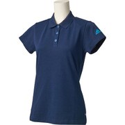 NCM83-BQ6750-J/L [W TEAM 半袖ポロシャツ レディース トレーニングウェア J/Lサイズ カレッジネイビー]