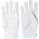 DMU57-BQ7092-L [5Tバッティンググローブ 男女兼用 野球・ソフトボール用バッティング手袋(両手用) Lサイズ ホワイト/ホワイト]