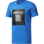MLG60-BQ9339-J/L [HM スクエアーロゴTシャツ M トレーニングウェア J/Lサイズ ブライトロイヤル/ブラック]