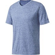 DJP53-BR1037-J/M [M ESSENTIALS MOKU Vネック Tシャツ メンズ トレーニングウェア J/Mサイズ ミステリーブルー S17]