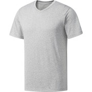 DJP53-BR1040-J/M [M ESSENTIALS MOKU Vネック Tシャツ メンズ トレーニングウェア J/Mサイズ ミディアムグレイヘザー]