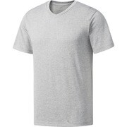 DJP53-BR1040-J/S [M ESSENTIALS MOKU Vネック Tシャツ メンズ トレーニングウェア J/Sサイズ ミディアムグレイヘザー]