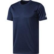 DJP82-BR1051-J/M [M ESSENTIALS Badge of Sports Tシャツ メンズ トレーニングウェア J/Mサイズ カレッジネイビー/ホワイト]