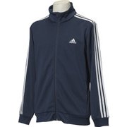 DJP56-BR1131-J/L [M ESSENTIALS 3ストライプス ジャージ メンズ トレーニングウェア J/Lサイズ カレッジネイビー/ホワイト]