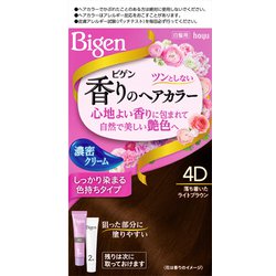 ビゲン香りのヘアカラー クリーム 4D [落ち着いたライトブラウン]