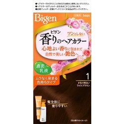 ビゲン香りのヘアカラー 乳液 1 [かなり明るいライトブラウン]