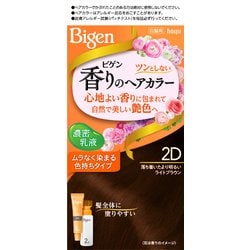 ビゲン香りのヘアカラー 乳液 2D [落ち着いたより明るいライトブラウン]